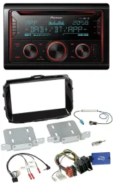 Pioneer 2DIN DAB Lenkrad Bluetooth USB CD Autoradio für Alfa Giulietta ISO 2013-