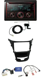 Pioneer 2DIN Lenkrad DAB USB CD Bluetooth Autoradio für SSangYong Korando ab 13