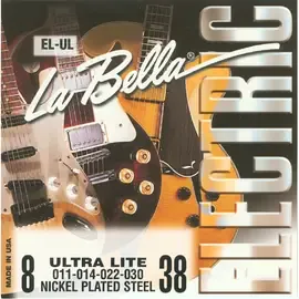 Струны для электрогитары La Bella EL-UL Electric 8-38