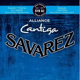 Струны для классической гитары Savarez 510AJ 26-44 Alliance Cantiga High Tension