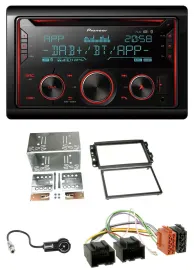 Pioneer 2DIN DAB MP3 Bluetooth USB CD Autoradio für Chevrolet Aveo Epica Captiva