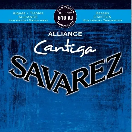 Струны для классической гитары Savarez 510AJ 26-44 Alliance Cantiga High Tension