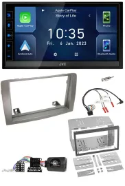 JVC DAB Bluetooth Lenkrad USB 2DIN Autoradio für Lancia Musa 2004-2012