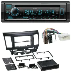 Kenwood MP3 Bluetooth DAB USB CD Autoradio für Mitsubishi Evo Lancer (ab 2008)