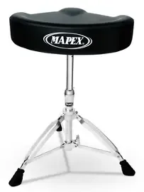 Стул для барабанщика Mapex T575A с седлообразным виниловым сиденьем