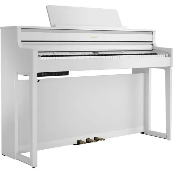 Цифровое пианино классическое Roland HP704 White
