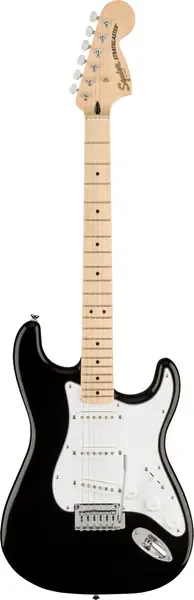 Электрогитара Fender Squier Affinity Stratocaster Maple FB Black