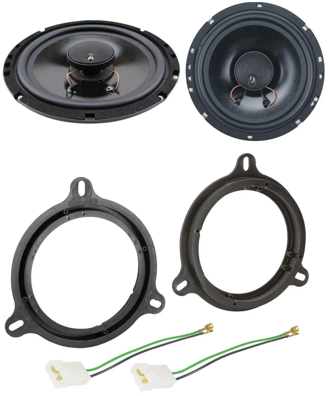 Dietz 85Watt 16,5cm 2-Wege Lautsprecher für Nissan Note Qashqai Fronttür Auto Bo