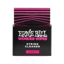 Салфетки для очистки струн Ernie Ball 4277, упаковка 6 штук