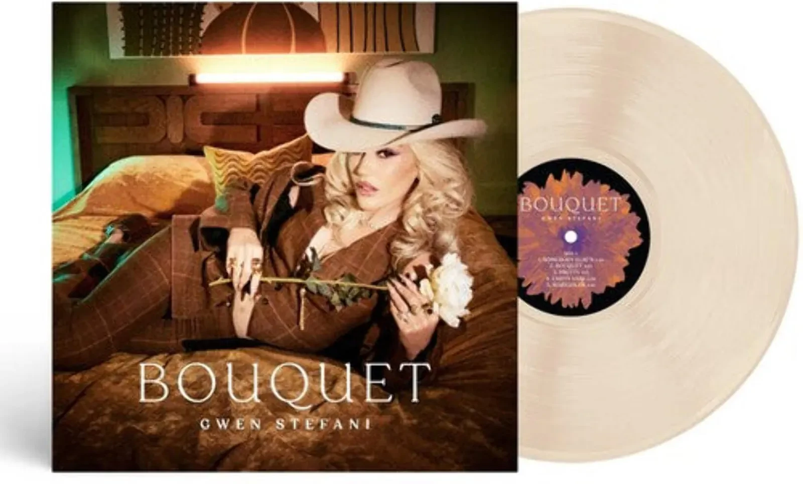 Виниловая пластинка Gwen Stefani – Bouquet (Indie-Exclusive, Champagne Vinyl, Signed Insert) Релиз 2024