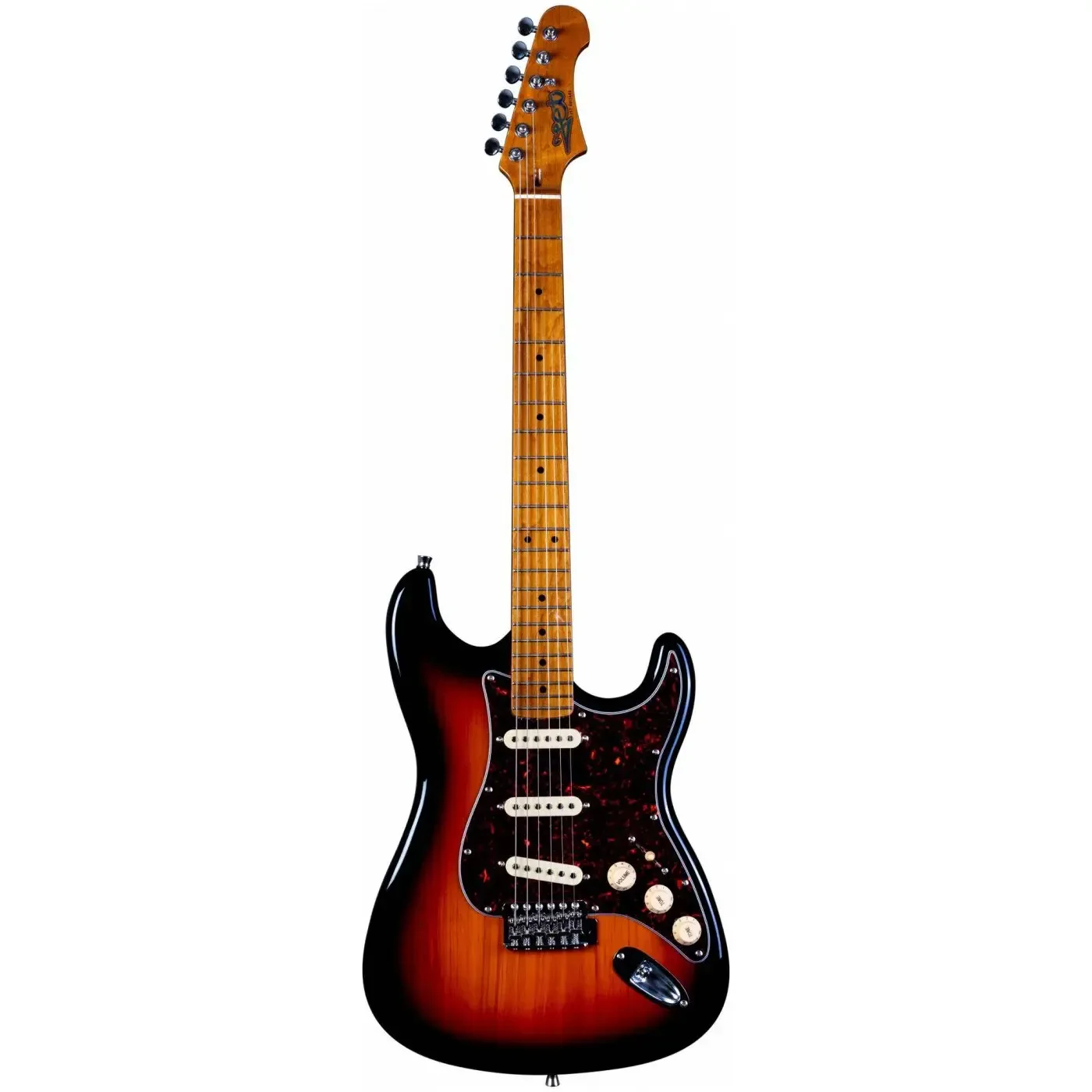 Электрогитара JET Guitars JS-300 Stratocaster SSS Maple FB Sunburst