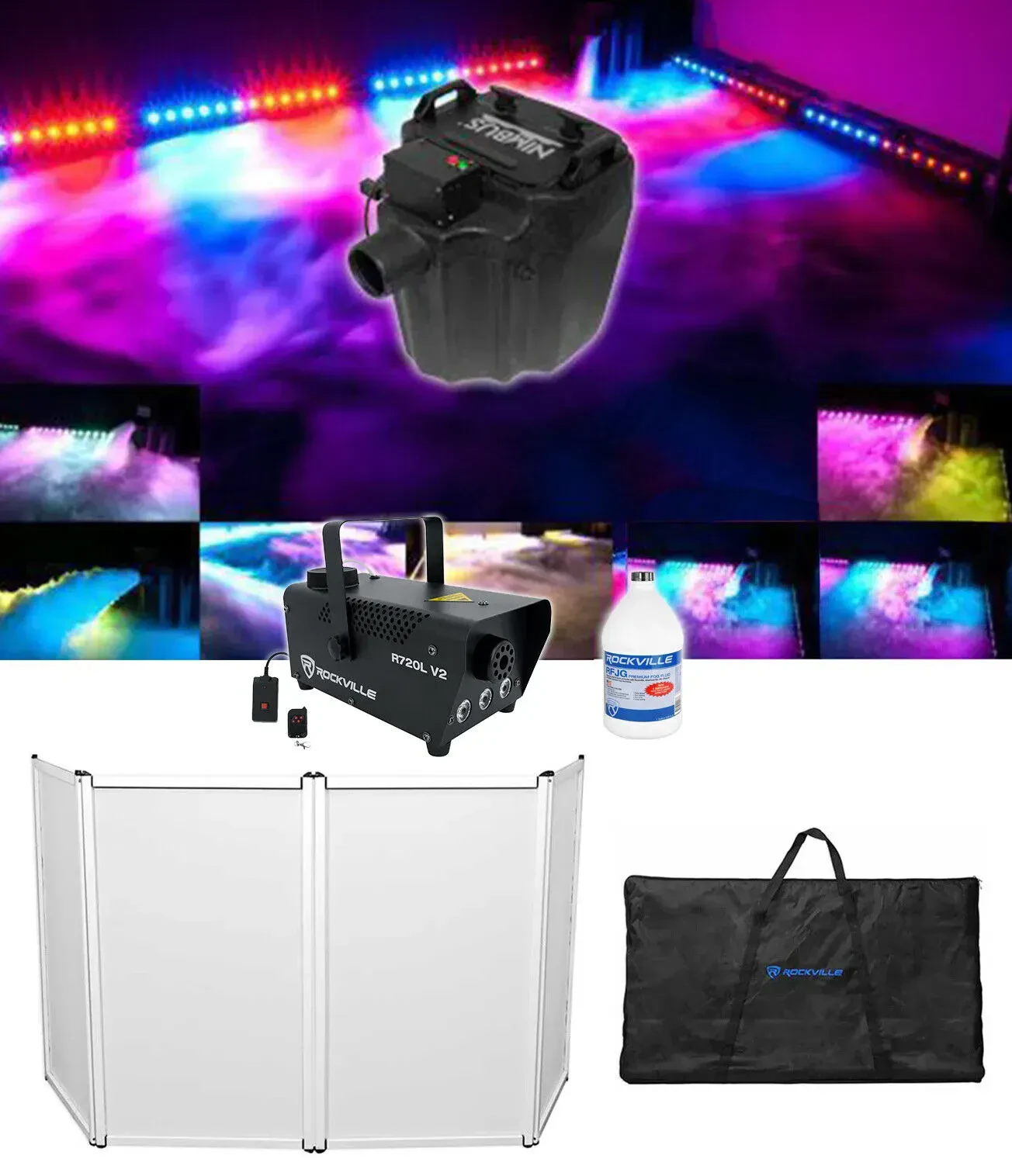 Комплект генераторов эффектов Chauvet DJ Nimbus Pro + RFAAW + R720L + RFJG