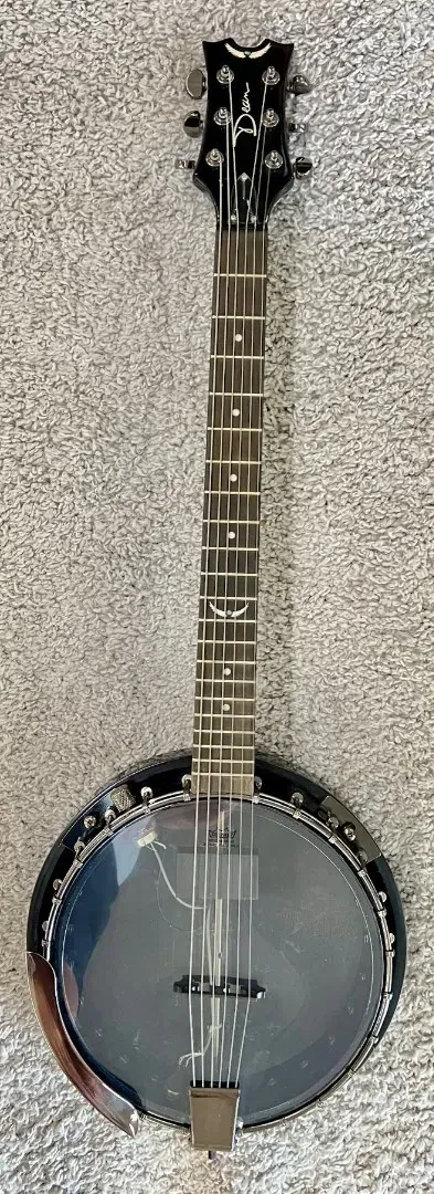 Банджо Dean Guitars BW6E BC Backwoods 6 Black Chrome