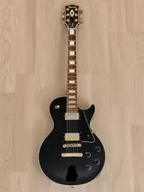 Электрогитара Univox Custom U1885 Gimme HH Black w/case Japan 1977