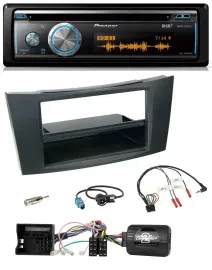 Pioneer Lenkrad DAB USB CD Bluetooth Autoradio für Mercedes E-Klasse 2002-2008 W