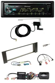 Pioneer MP3 Lenkrad CD USB DAB Autoradio für Audi A4 B6 00-04 Quadlock Doppel Fa