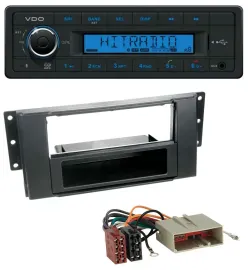 VDO AUX Bluetooth USB MP3 Autoradio für Landrover Freelander (2006)
