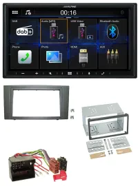 Alpine Bluetooth 2DIN MP3 DAB USB Autoradio für Ford Mondeo (2003-2007)