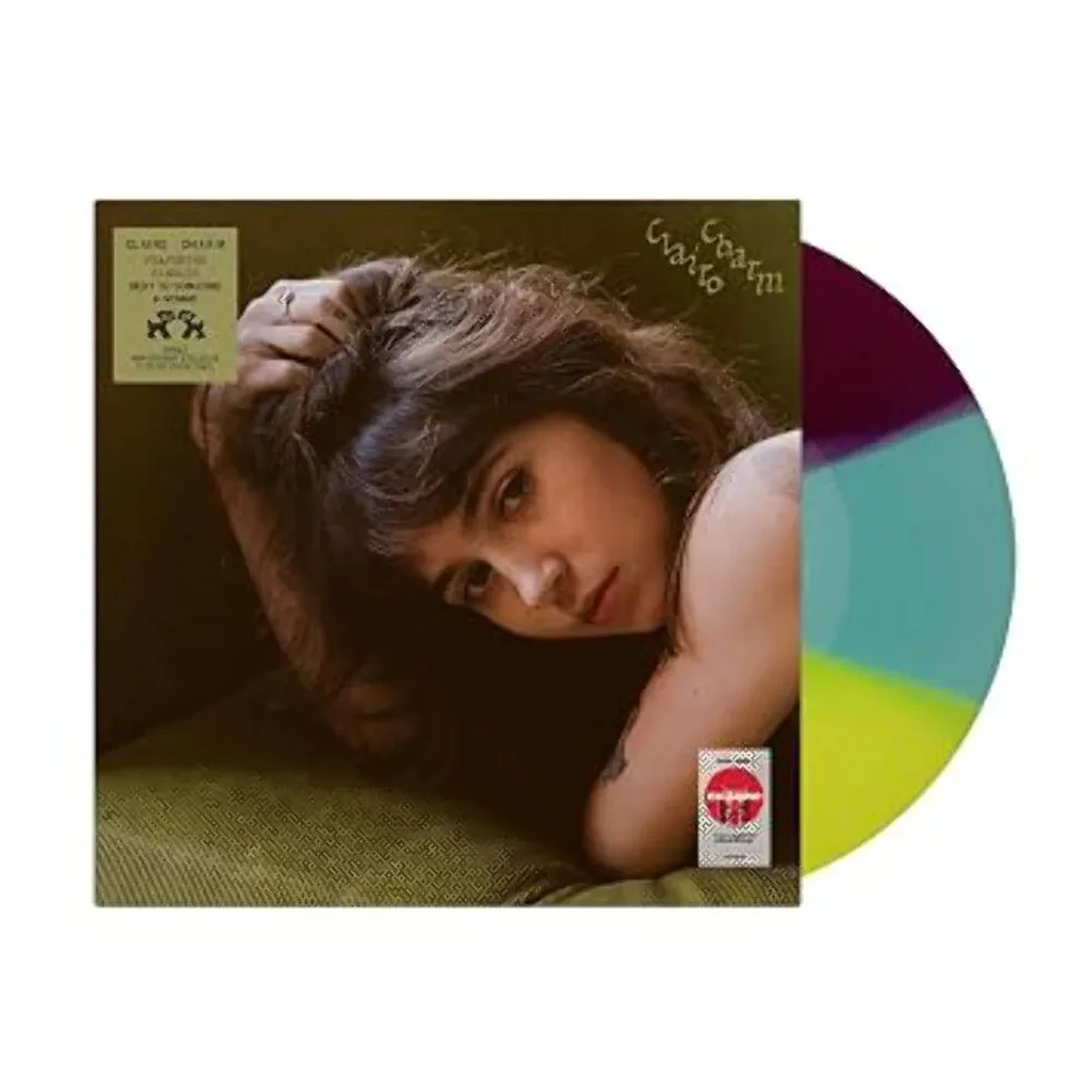 Виниловая пластинка Clairo – Charm (Релиз 2025), желтый, голубой и фиолетовый винил