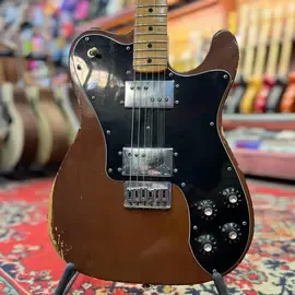 Электрогитара Fender Telecaster Deluxe N58 Brown H-H USA 1974 W/Case