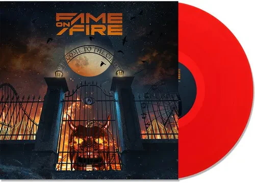 Виниловая пластинка Fame on Fire - Welcome To The Chaos - Red [New Vinyl LP] Explicit, Red, Colored
