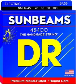 Струны для бас-гитары DR Strings  SUNBEAMS NMLR-45