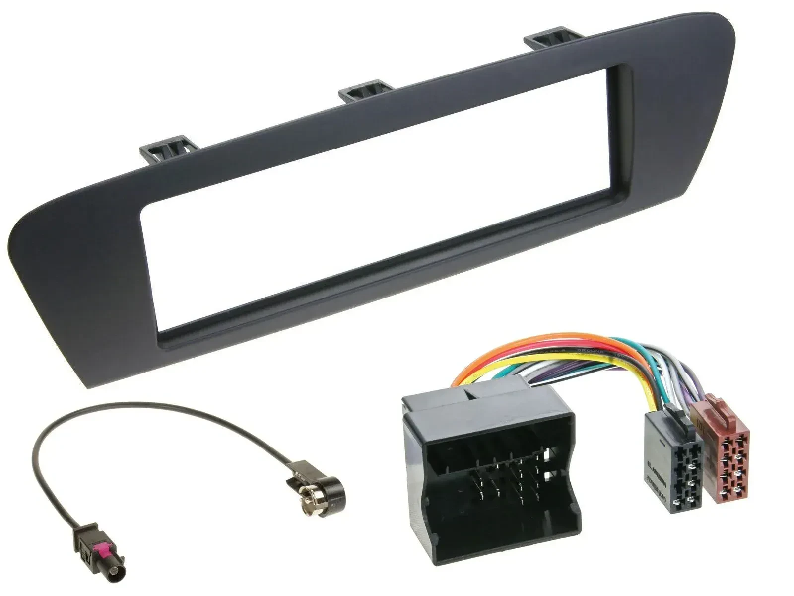 Radioeinbauset DIN Autoradio für Renault Scenic (ab 12) - braun