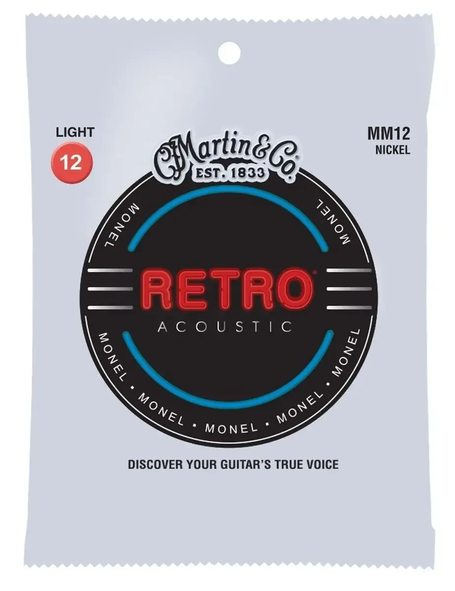 Струны для акустической гитары Martin Guitars MM12
