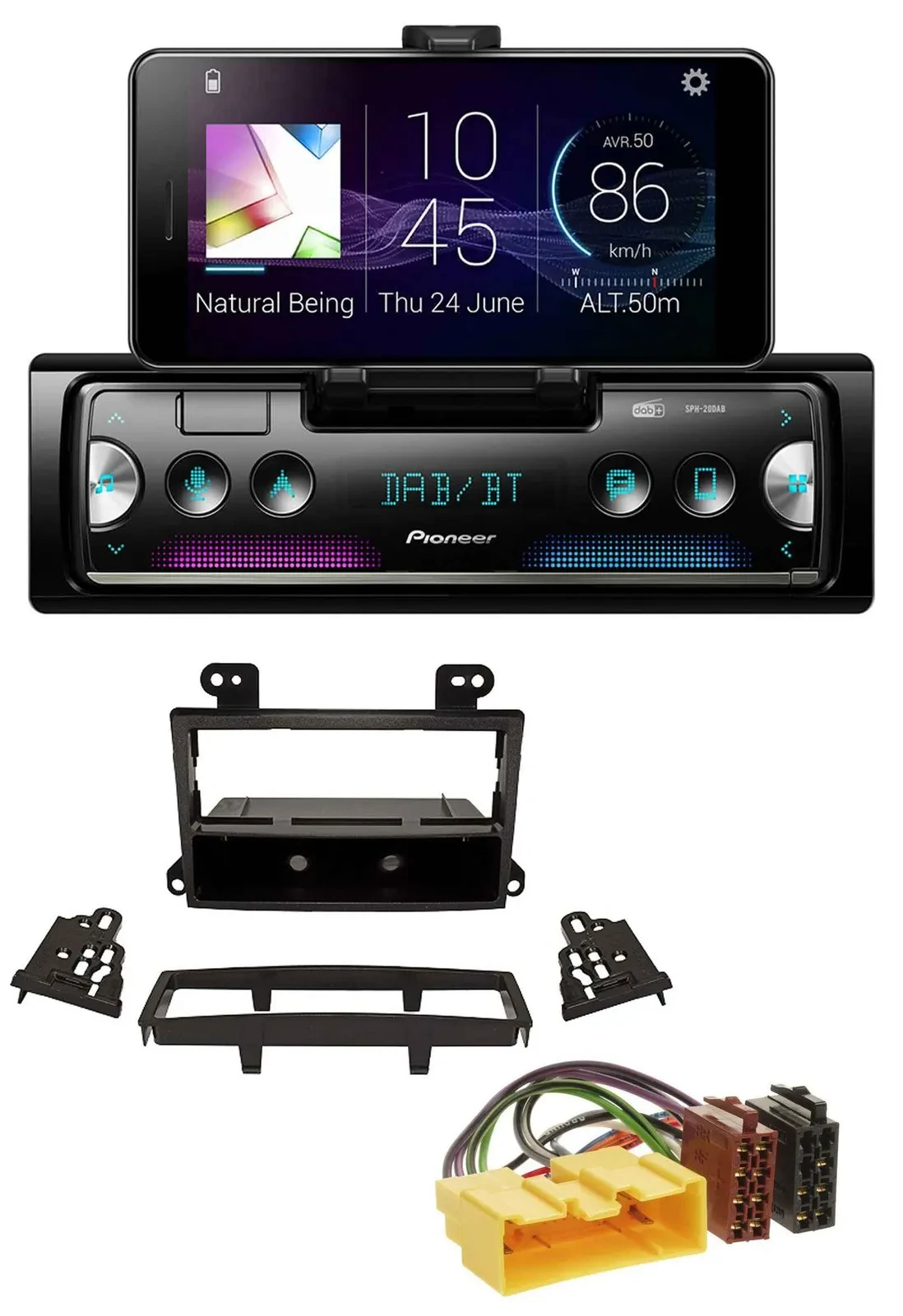 Pioneer USB MP3 Bluetooth DAB Autoradio für Mazda MPV (2000-2006)