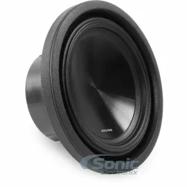 Alpine SWT-10S4 SWT Series 1000W 10" Single 4-ohm Shallow Mount Car Subwoofer