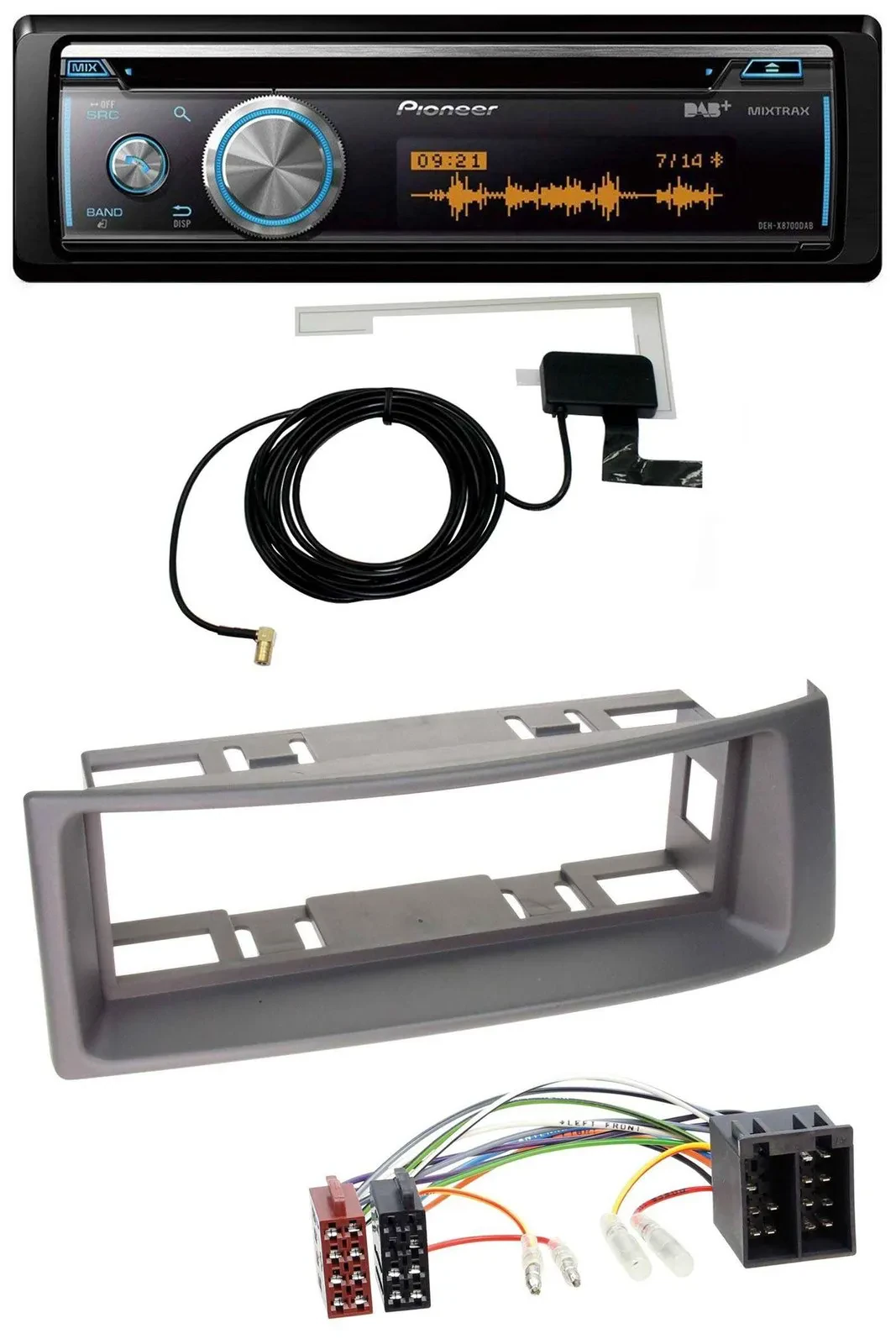 Автомагнитола для Renault Megane Scenic Classic Cab Pioneer Bluetooth DAB MP3 USB CD