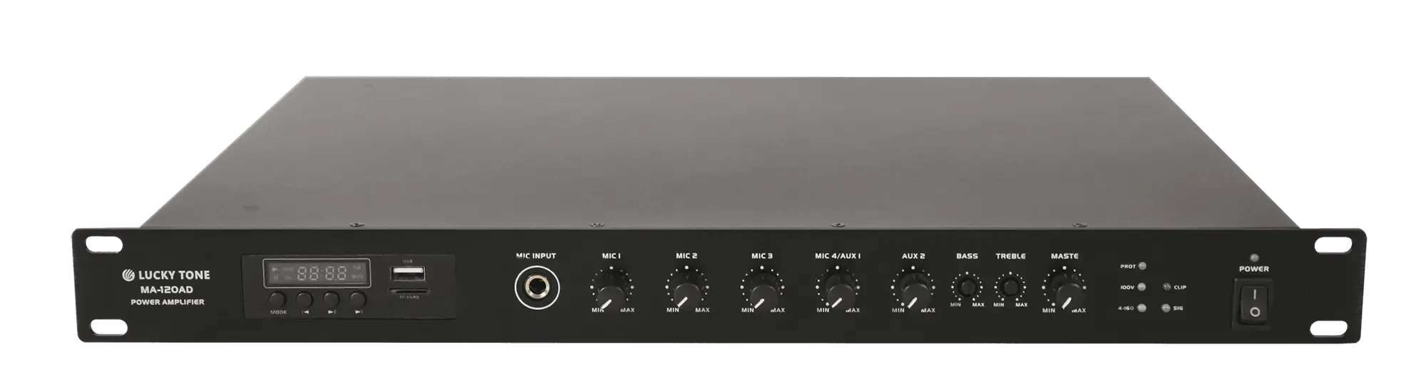 Микшер с усилителем Lucky Tone MA-120AD