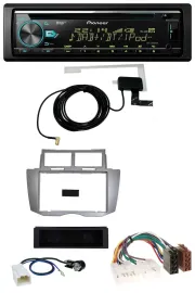 Автомагнитола для Toyota Yaris Pioneer CD MP3 USB AUX DAB (2007–2011)