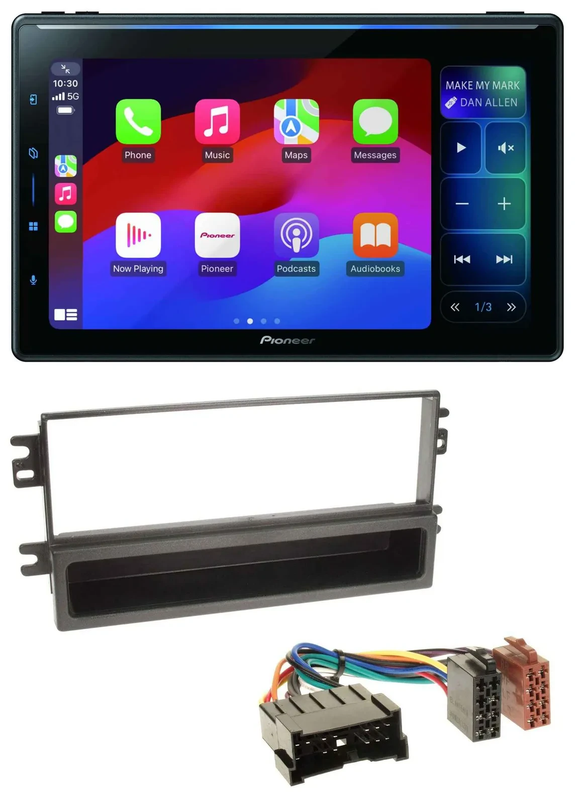 Автомагнитола Pioneer Bluetooth DAB MP3 USB для Kia Carnival (2001–2006), Carens (с 2003)