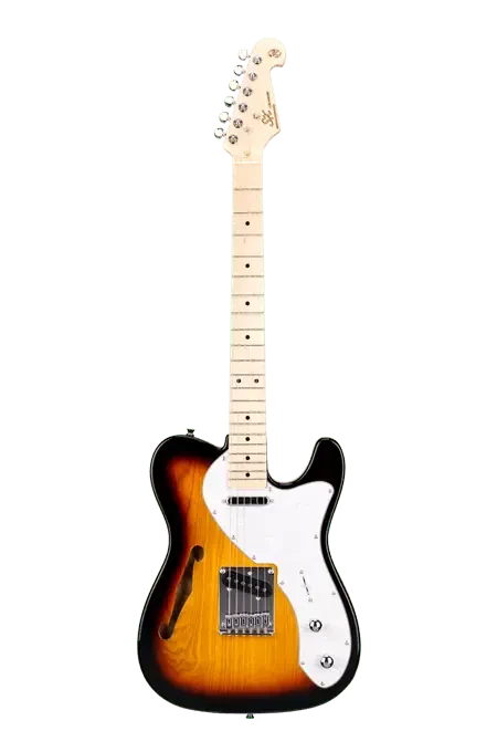 Электрогитара полуакустическая SX STL/ASH/3TS