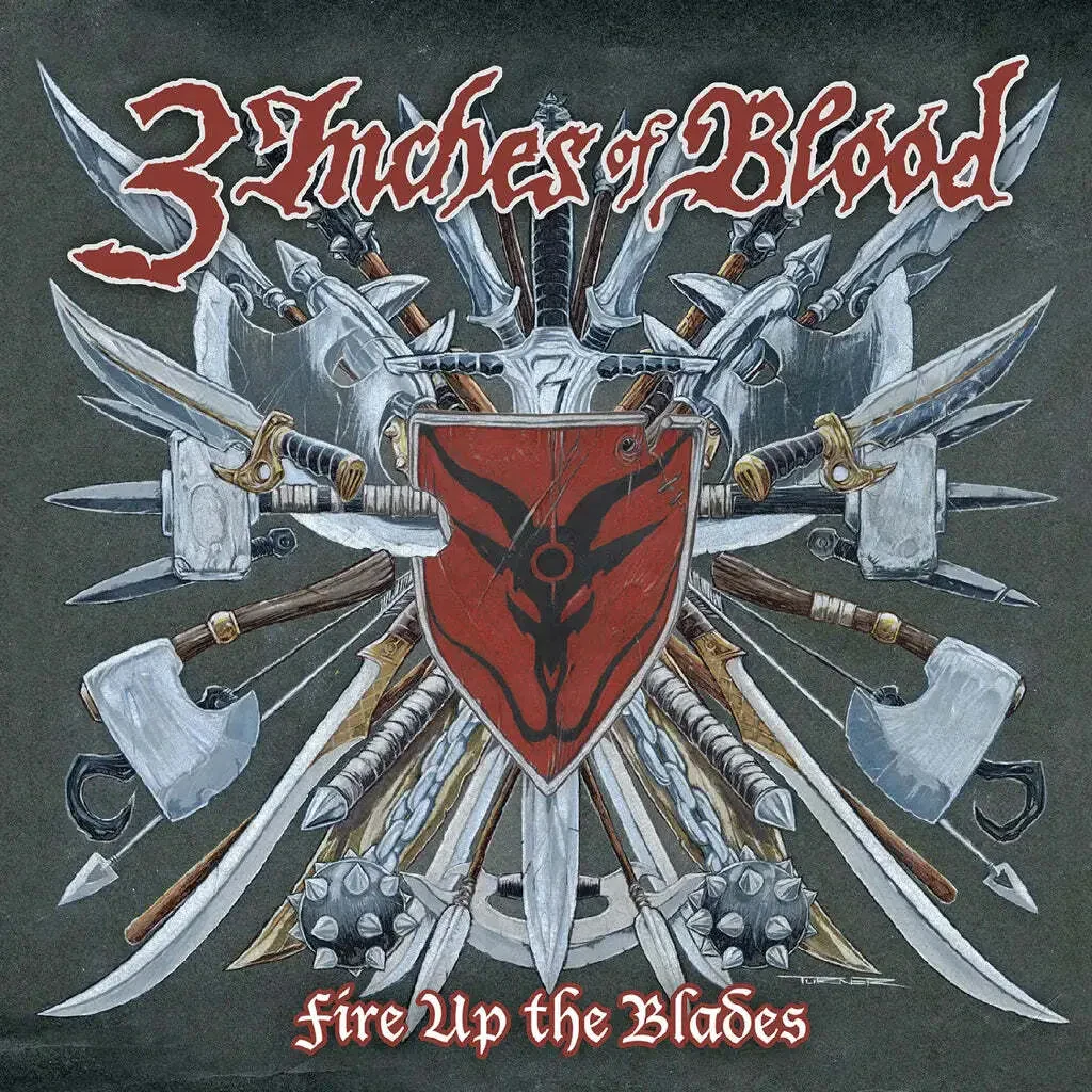 Виниловая пластинка 3 Inches of Blood – Fire Up The Blades Crimson Fire, 2 LP (2007)
