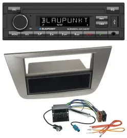 Blaupunkt USB DAB MP3 Bluetooth Autoradio für Seat Altea Toledo ab 05 Anthrazit-
