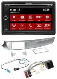 Blaupunkt Bluetooth DAB 2DIN USB DVD MP3 Autoradio für Alfa Giulietta 05/2010-10