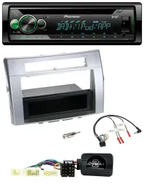 Pioneer USB MP3 DAB Lenkrad CD Autoradio für Toyota Corolla Verso 2004-2007 silb