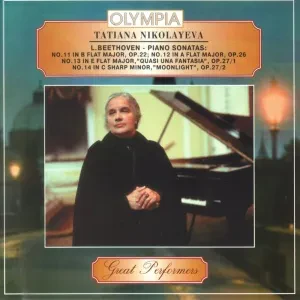 ТАТЬЯНА НИКОЛАЕВА - Бетховен: Сонаты №11, 12, 13, 14 (CD)