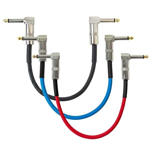 Патч-кабель инструментальный keepdrum GC028 Multi 0.3 м (3 штуки)