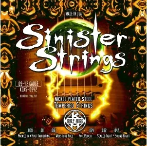 Струны для электрогитары Kerly Sinister Nickel Tempered KQXS-0942 09-42