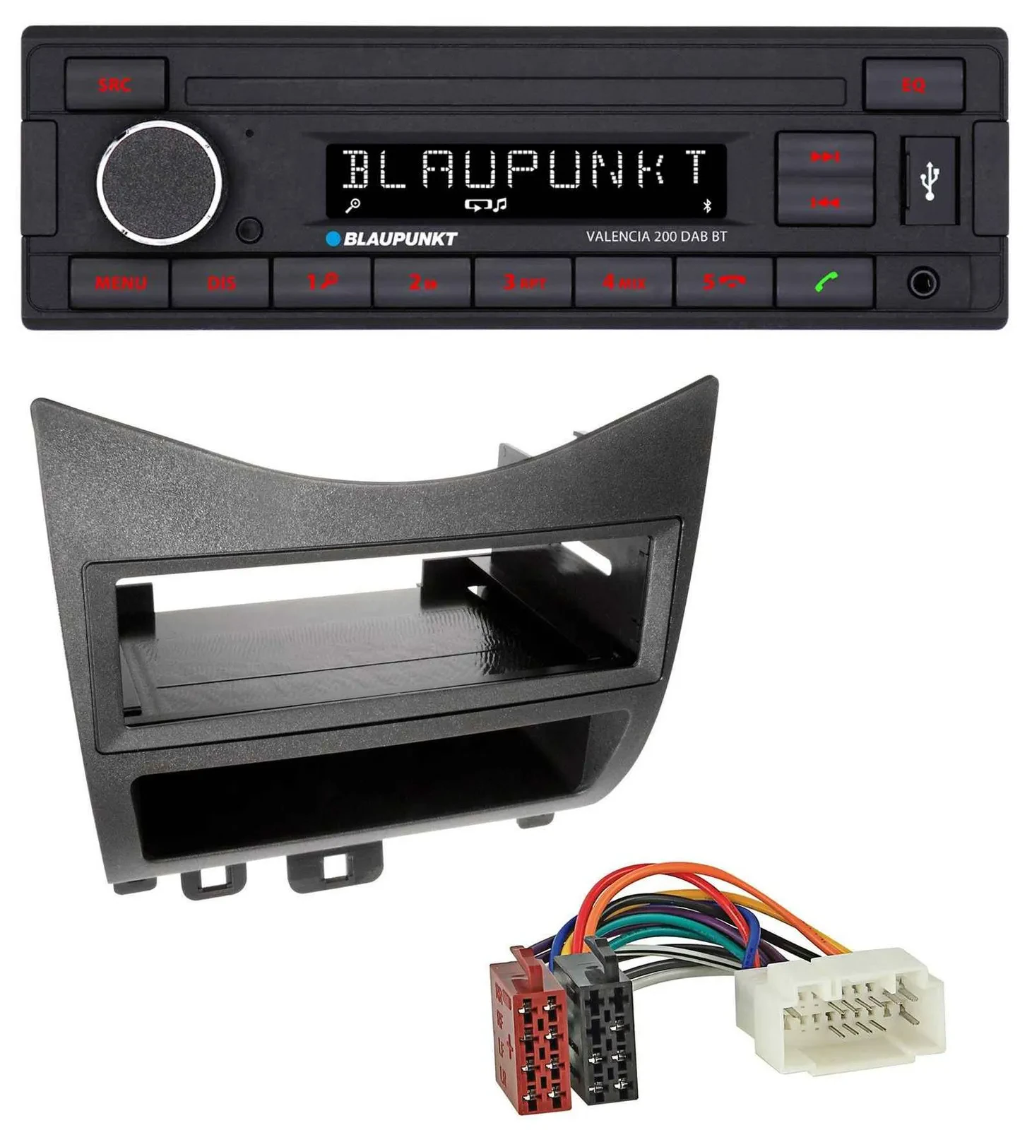 Blaupunkt DAB MP3 Bluetooth USB Autoradio für Honda Accord (2003-2007)