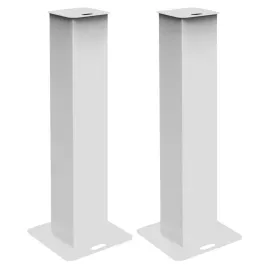 Odyssey LVS4677WHT White Adjustable Portable Light Columns Totems Towers 2 Pack