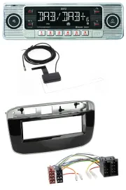 Dietz Bluetooth USB MP3 DAB Autoradio für Fiat Punto Punto Evo (ab 2011)