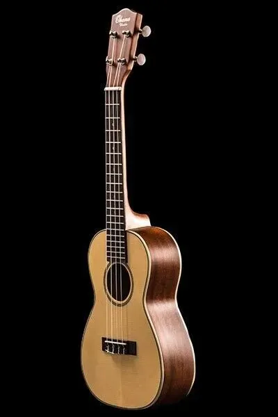 Ohana CK-22 Solid Top Satin Finish Mahogany Concert Ukulele with Gig Bag - Blem