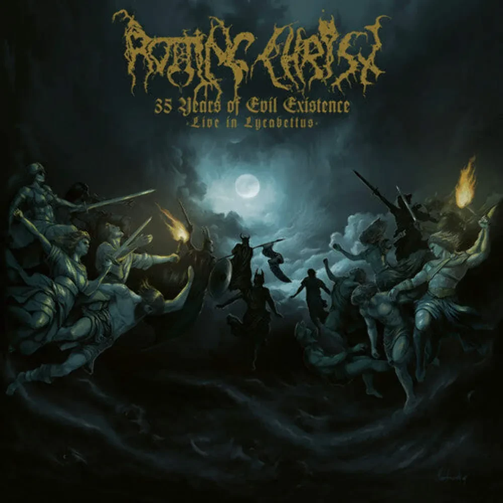 Rotting Christ 35 Years Of Evil Existence: Live In Lycabettus [Gold Foil O-Ring]