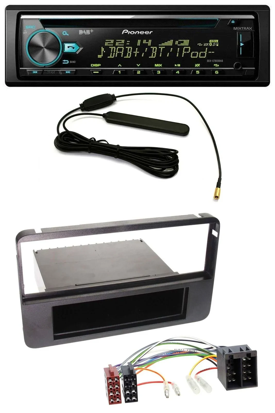 Автомагнитола для Alfa Romeo 159/Brera/Spider (2006–2010) Pioneer CD, MP3, AUX, DAB, USB