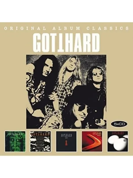 GOTTHARD - Original Album Classics (Gotthard / Dial Hard / Open / Homerun / G.) (5CD)