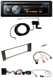 Pioneer Bluetooth DAB Lenkrad USB CD Autoradio für Audi A4 B6 00-04 Bose Vollakt